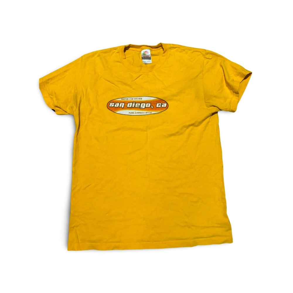 (VINTAGE) fruit of the loom San Diego California Surfing shirt